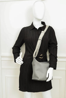 Loewe Asphalt Grey Small Cubi Crossbody Bag