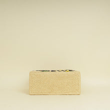 Loewe Bicolor x Paula's Ibiza Raffia Font Tote Small Bag