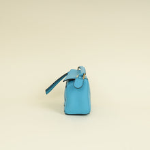 Loewe Cyan Puzzle Edge Mini Bag