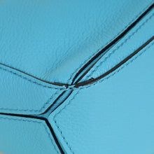 Loewe Cyan Mini Puzzle Edge Bag