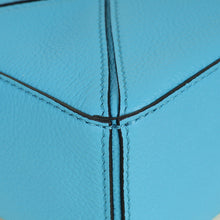 Loewe Cyan Mini Puzzle Edge Bag