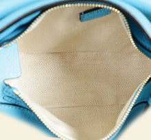 Loewe Cyan Mini Puzzle Edge Bag