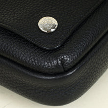 Loewe Black Flap Zip Small Messenger Bag