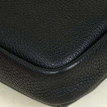 Loewe Black Flap Zip Small Messenger Bag