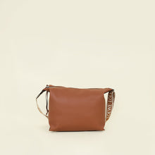 Loewe Tan Cubi Supple Men's Medium Crossbody Bag