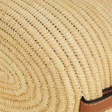 Loewe Beige x Paula’s Ibiza Raffia Beehive Basket Bag