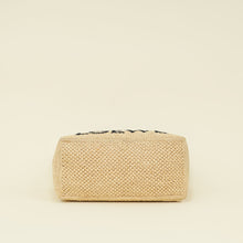 Loewe Tricolor x Paula's Ibiza Raffia Font Tote Bag
