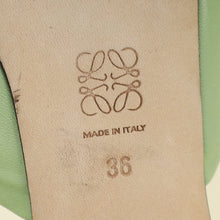 Loewe Pistachio Hue Anagram Padded Mules 36