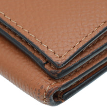 Loewe Tan Anagram Trifold Wallet