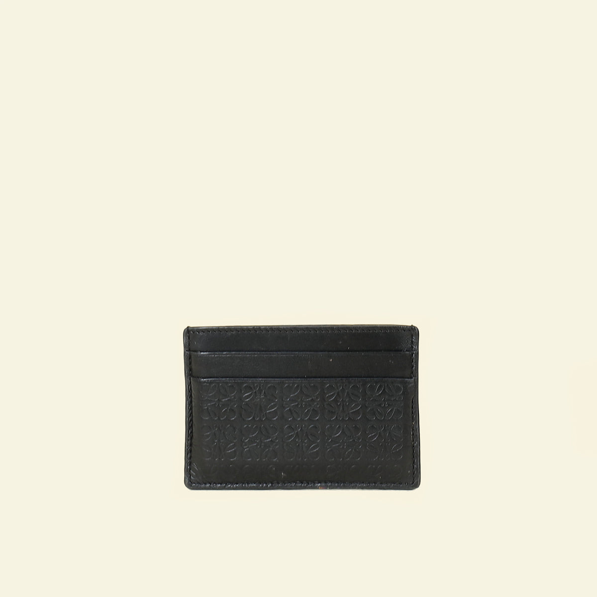 Loewe Black Anagram Card Holder