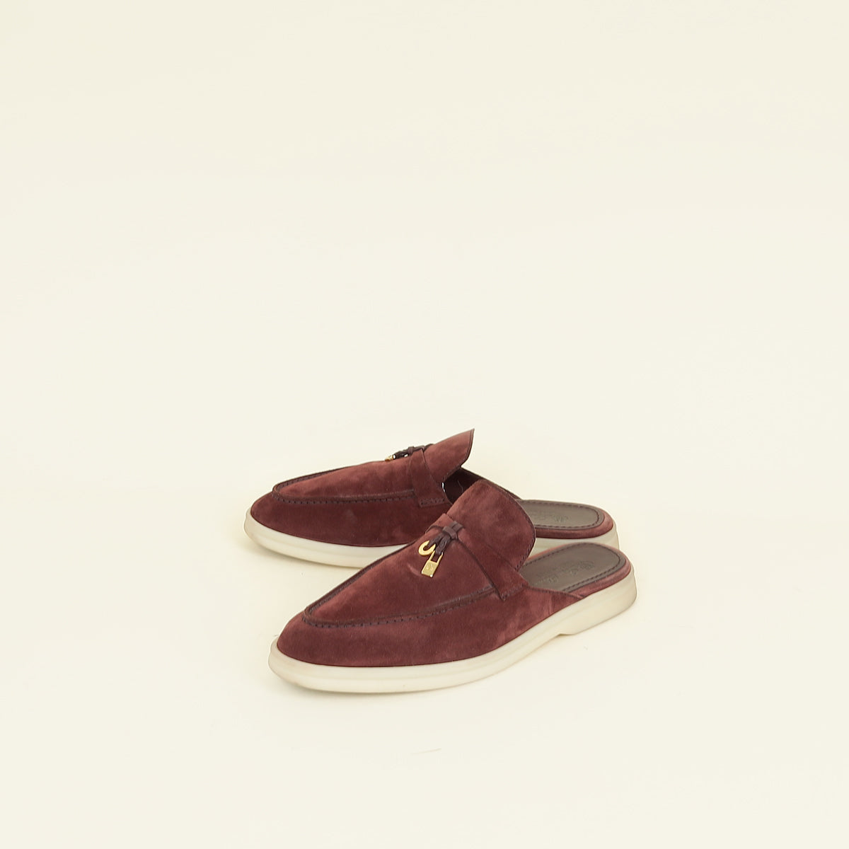 Loro Piana Wild Plume Charms Walk Babouche 38