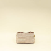 Loro Piana Ecru Brown Cotton Extra Pocket L19 Bag