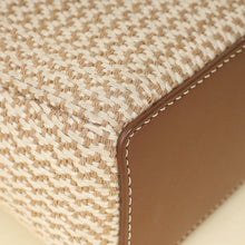 Loro Piana Ecru Brown Cotton Extra Pocket L19 Bag
