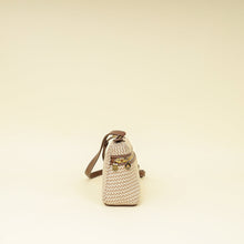 Loro Piana Ecru Brown Cotton Extra Pocket L19 Bag