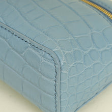 Loro Piana Blue Crocodile Extra Pocket L14
