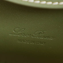 Loro Piana Dark Lichen Green Extra L27 Saddle Bag