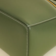 Loro Piana Dark Lichen Green Extra L27 Saddle Bag