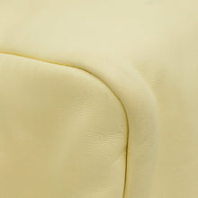Loro Piana Cream Puffy Pouch Clutch Bag