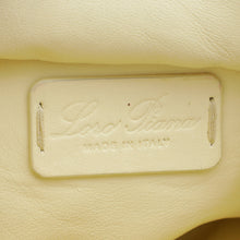 Loro Piana Cream Puffy Pouch Clutch Bag