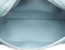 Loro Piana Blue Celadon Soft Shiny Alligator Extra Pocket Bag