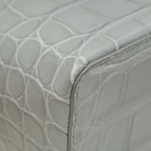 Loro Piana Eucalyptus Gray Soft Matte Alligator Extra Pocket Bag