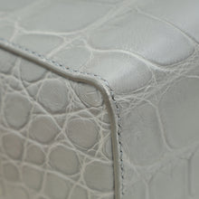 Loro Piana Eucalyptus Gray Soft Matte Alligator Extra Pocket Bag
