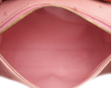 Loro Piana Pink Ostrich L19 Pouch Bag W/ Twilly