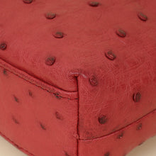 Loro Piana Red Ostrich L19 Extra Pocket Pouch