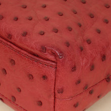 Loro Piana Red Ostrich L19 Extra Pocket Pouch