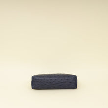 Loro Piana Blue Ostrich L19 Pouch