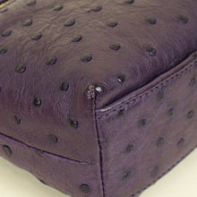 Loro Piana Violet Ostrich Extra Pocket L19