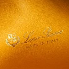 Loro Piana Yellow Ostrich Extra Pocket L19 Bag