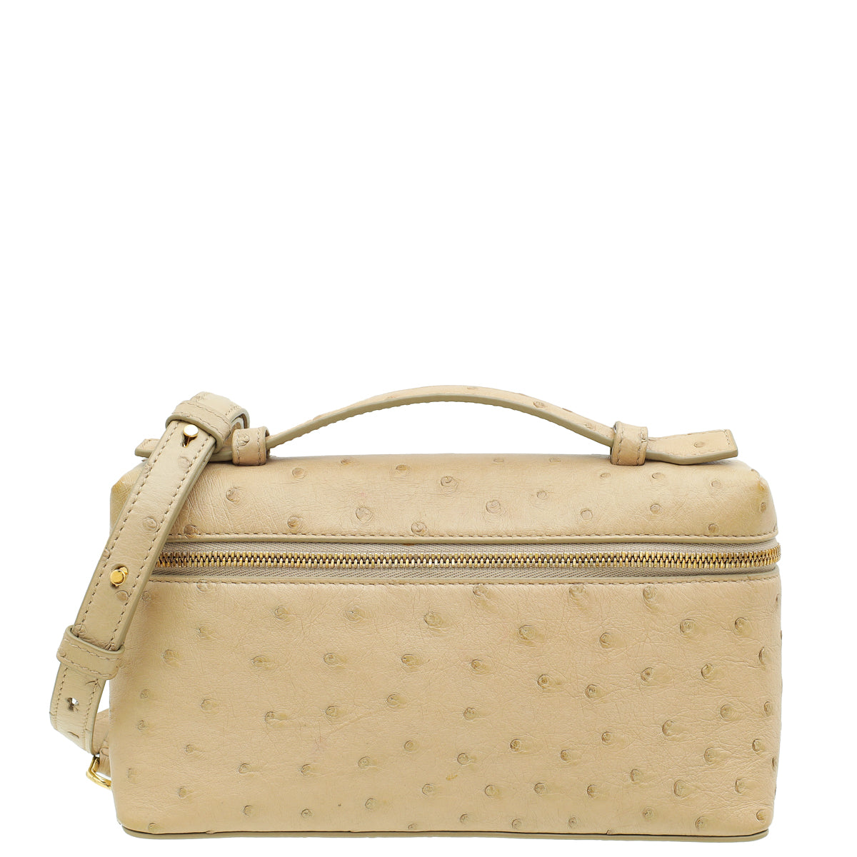 Loro Piana Orix Sun Ostrich Extra Pocket L19 Bag