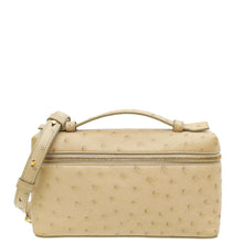 Loro Piana Orix Sun Ostrich Extra Pocket L19 Bag