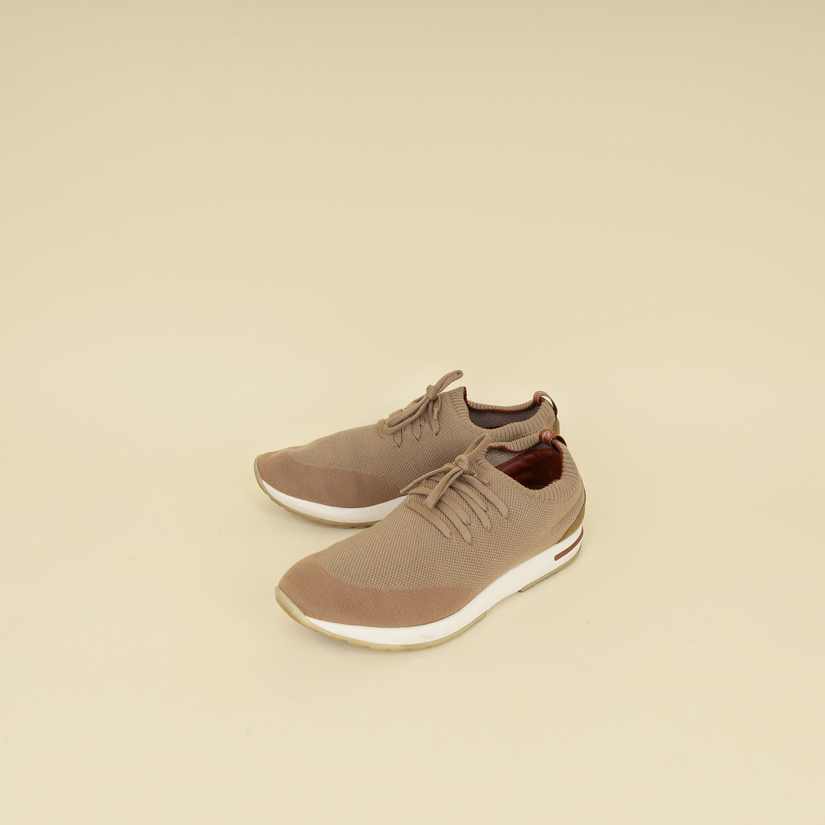 Loro Piana Sand Grain 360 Lp Flexy Walk Sneaker 44