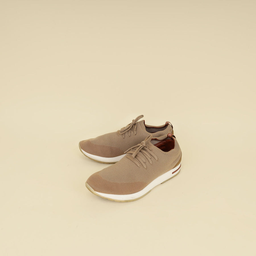 Loro Piana Sand Grain 360 Lp Flexy Walk Sneaker 44