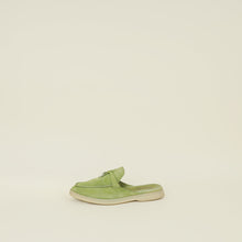 Loro Piana Yellow Green Charms Walk Babouche 37.5