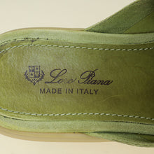 Loro Piana Yellow Green Charms Walk Babouche 37.5