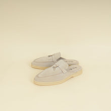 Loro Piana Tapioca Babouche Charms Walk Loafer 39