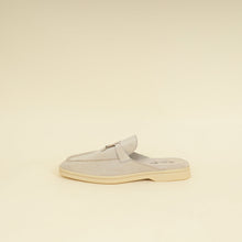 Loro Piana Tapioca Babouche Charms Walk Loafer 39