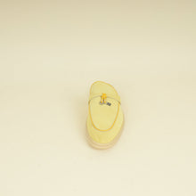 Loro Piana Yellow Babouche Charms Walk Loafer 39
