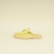 Loro Piana Yellow Babouche Charms Walk Loafer 39