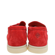 Loro Piana Tango Red Summer Charms Walk Loafer W/ Loro Piana My Charm 36