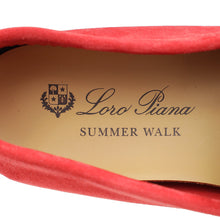 Loro Piana Tango Red Summer Charms Walk Loafer W/ Loro Piana My Charm 36
