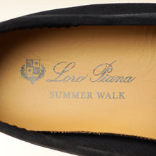 Loro Piana Argo Blue Summer Charm Walk Loafer 36
