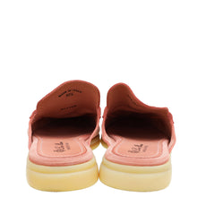 Loro Piana Sorbet Pink Charms Walk Babouche Loafer 37.5