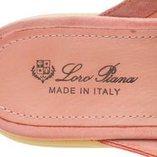 Loro Piana Sorbet Pink Charms Walk Babouche Loafer 37.5