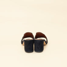 Loro Piana Navy Blue Summer Charms Sandal 37