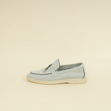 Loro Piana Eucalyptus Summer Charms Walk Loafers 36