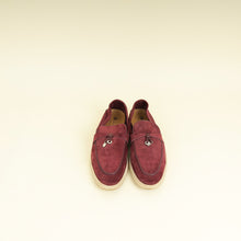 Loro Piana Wild Plum Summer Charms Walk Loafers 39.5